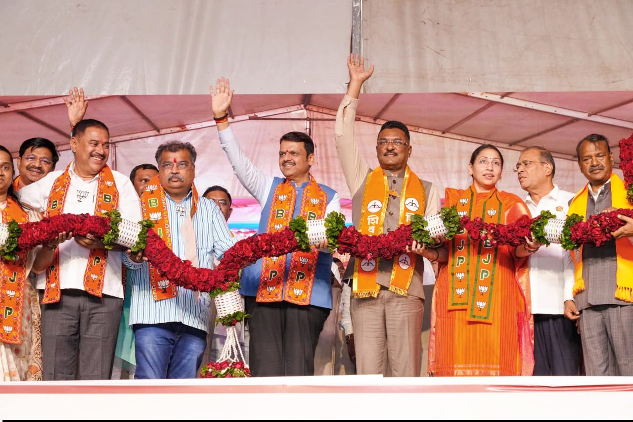 नालासोपारा में सीएम फडणवीस की विजय संकल्प सभा,बोले वसई-विरार अब विकास में पीछे नहीं रहेगा